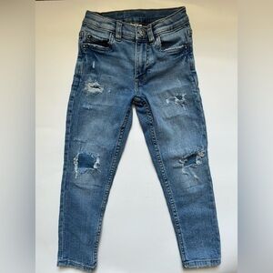 ZARA - Girls Distressed Kids  Skinny Jeans Size 6
